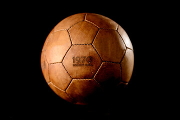 vintage classic historic soccer ball world cup football