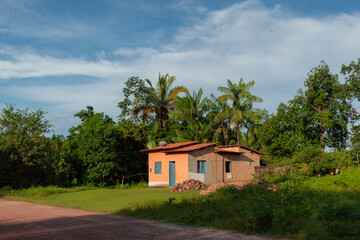 Fototapeta na wymiar Quilombo Damásio em Guimarães, Maranhão - Brasil