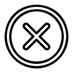 Obraz premium irritant line icon