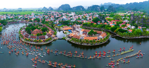 Trang An ( Ninh Binh, Vietnam)- the world heritage site