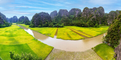 Trang An ( Ninh Binh, Vietnam)- the world heritage site