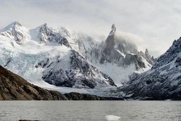 Papier Peint photo autocollant Cerro Torre Laguna Torre in Glaciers National Park, El Chalten - Argentina
