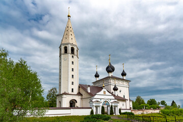 Fototapeta premium Resurrection cathedral in the Vyatskoe village in Russia