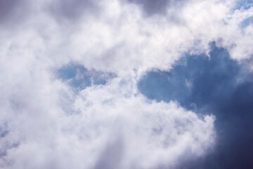 Blue Sky Cloud Fine Weather Environment