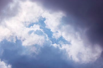 Blue Sky Cloud Fine Weather Environment