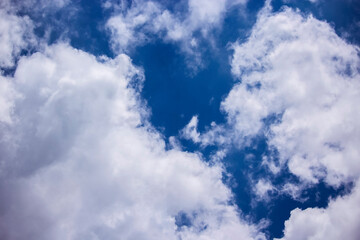 Blue Sky Cloud Fine Weather Environment