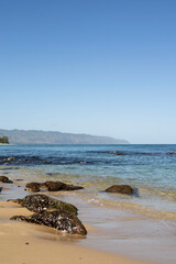 Obraz premium Beach on the island of Oahu