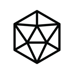 Geometry icon template