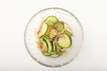 ミョウガときゅうりの酢の物