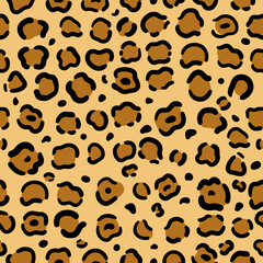 Leopard print pattern seamless tiger cheetah jaguar animal safari skin prints spot texture colorful background