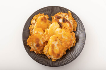 笹かまぼこのパリパリチーズ焼き