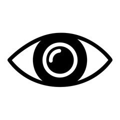 eye glyph icon
