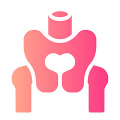 pelvis gradient icon