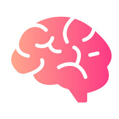 brain gradient icon