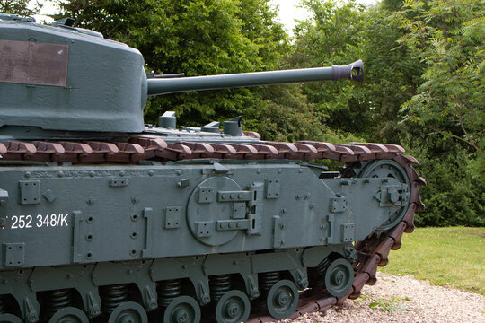 The Old British WW2 Churchill Tank