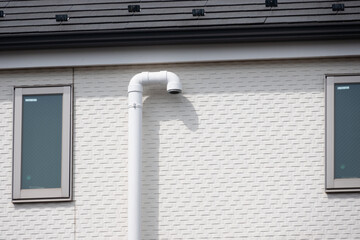 住宅の通気パイプ