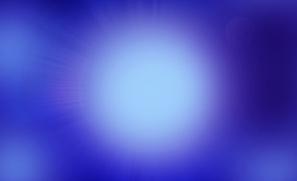 Abstract Blue Moon Wallpaper Background