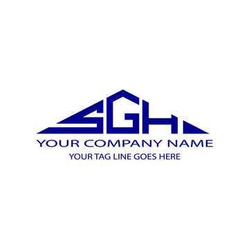 SGH letter logo creative design with vector graphic