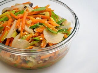 아시아 음식 채소볶음, 반찬