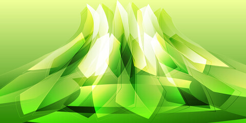 Modern green background