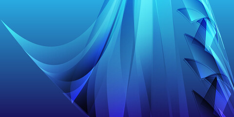 Modern blue background