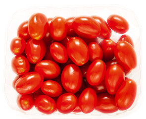 tomatoes cherry isolated on white background