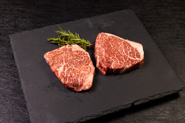 グリルステーキ Thick cut luxury fresh beef steak