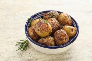 Roasted baby potato with rosemary