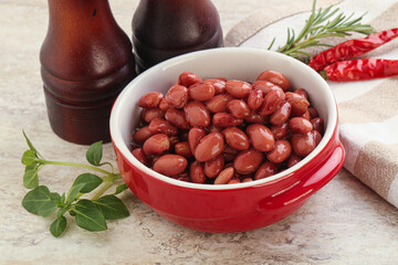 Red bean in tomato sauce