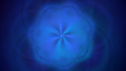 3D rendering abstract round light background