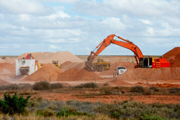 Opal Mining - Coober Pedy - Australia