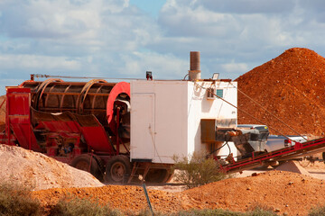 Opal Mining - Coober Pedy - Australia