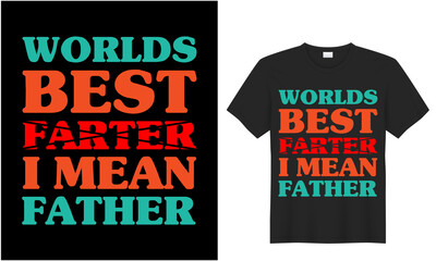Happy fathers day t-shirt design gift t-shirt, Vector graphic typography, lettering. Usable for banners, print. You are the best dad, black background

