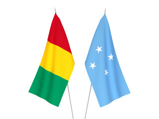Guinea and Federated States of Micronesia flags