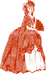 woman in dress