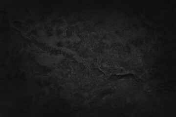 Dark grey black slate texture in natural pattern with high resolution for background and design art work. Black stone wall.