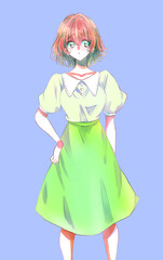 困っている女性