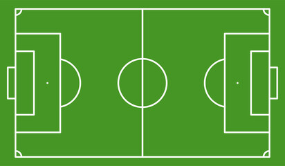 soccer football field illustration