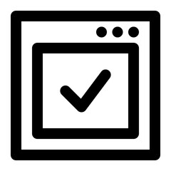 approval line icon