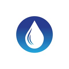 Water drop Logo Template vector