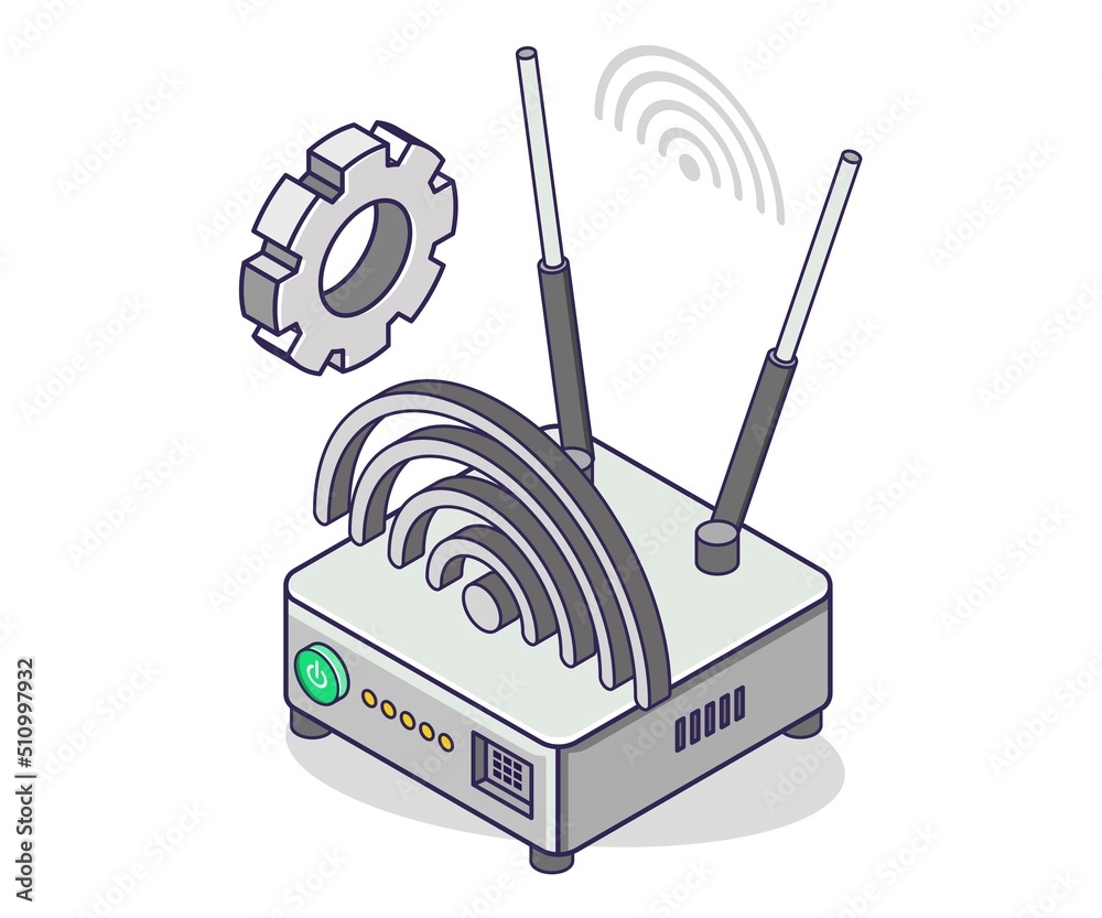 Poster router for wifi signal