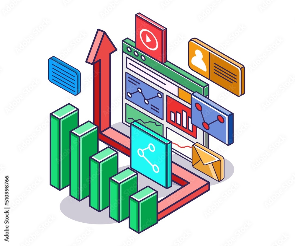 Poster Arrow data analysis with business monitor