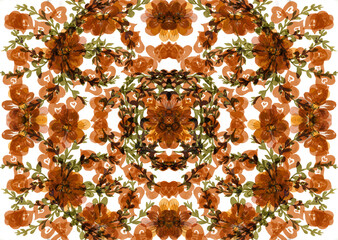 abstract creative pattern as background, hand drawn artwork, watercolor on paper