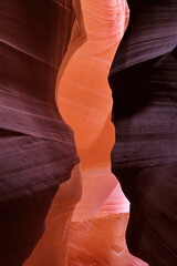 Antelope Canyon als Hintergrund