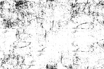 Abstract grunge texture is monochrome. Dirty black and white background
