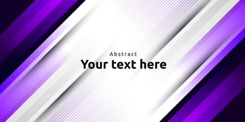 abstract gradient purple color on white background