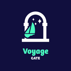 Obraz premium Voyage Gate Logo