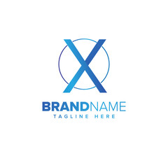 Letter X vector Logo Template Illustration