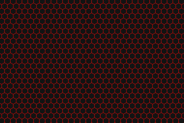Background Of Hexagon red Similar Spiderman nano. horizontal for design honeycomb texture for pattern and backdrop. display products for background for interior design websites © Uuganbayar