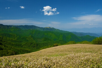 三峰展望台からの眺め　長野県